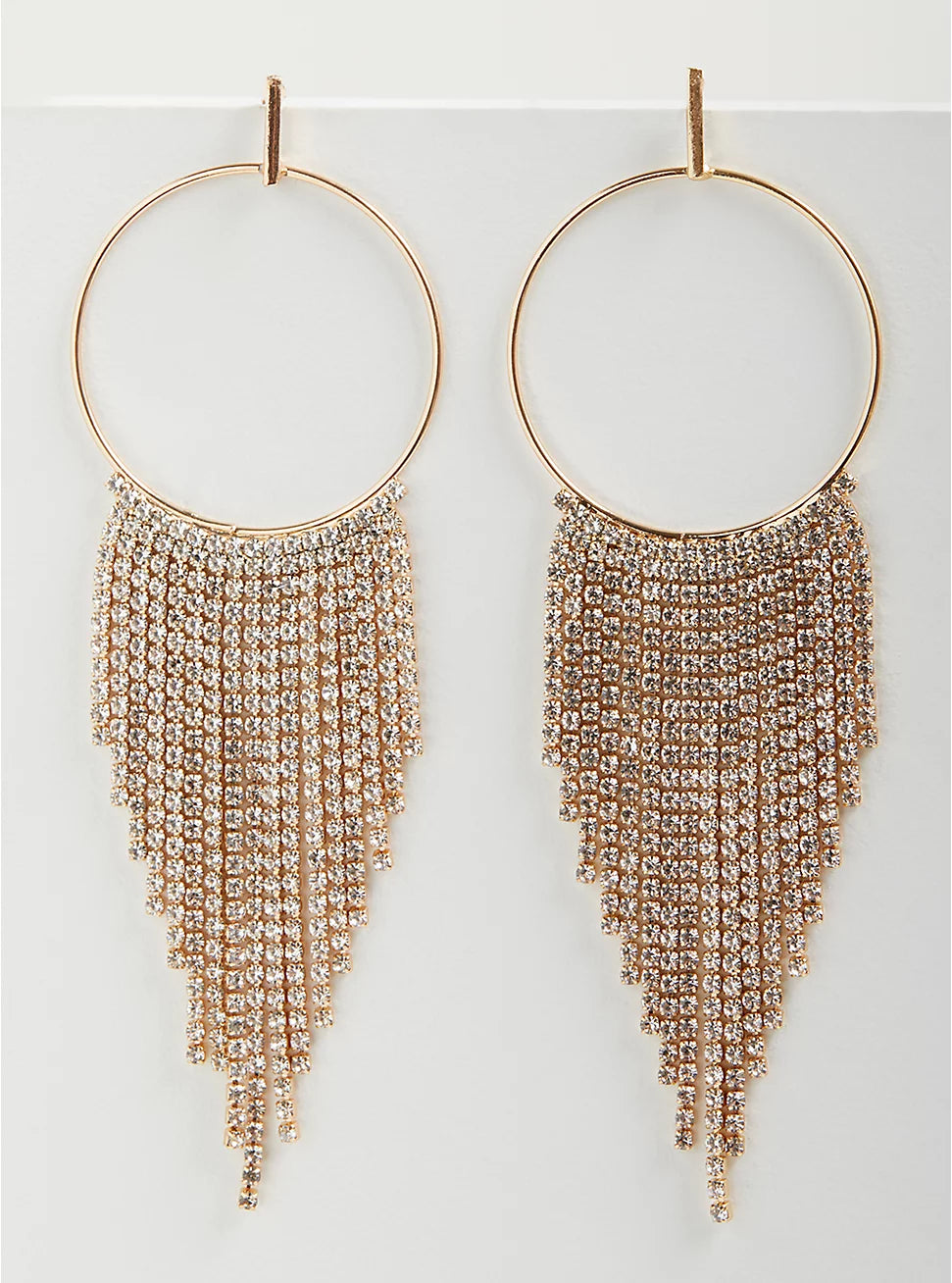Paparazzi - Streamlined Shimmer - Gold Earrings #2437