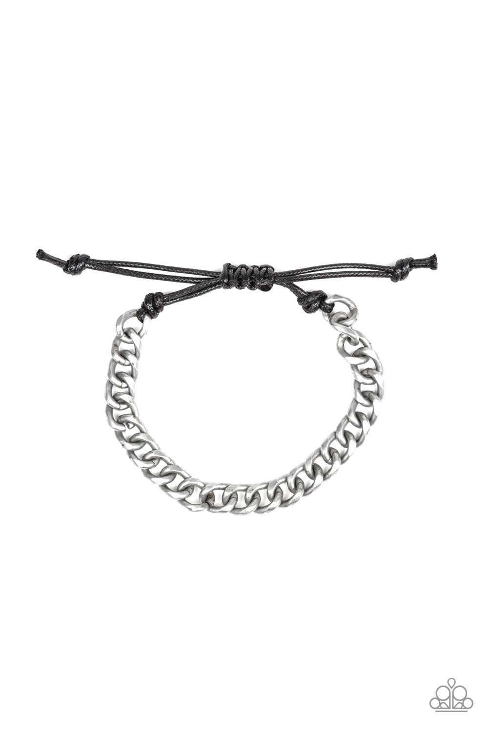 Paparazzi - Blitz - Silver Mens Bracelet UM #01