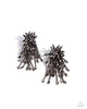 Paparazzi - Congratulatory Charm Silver Earrings #2401