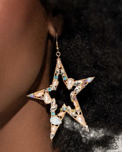 Paparazzi - Variegated Value - Multi Earrings #2421