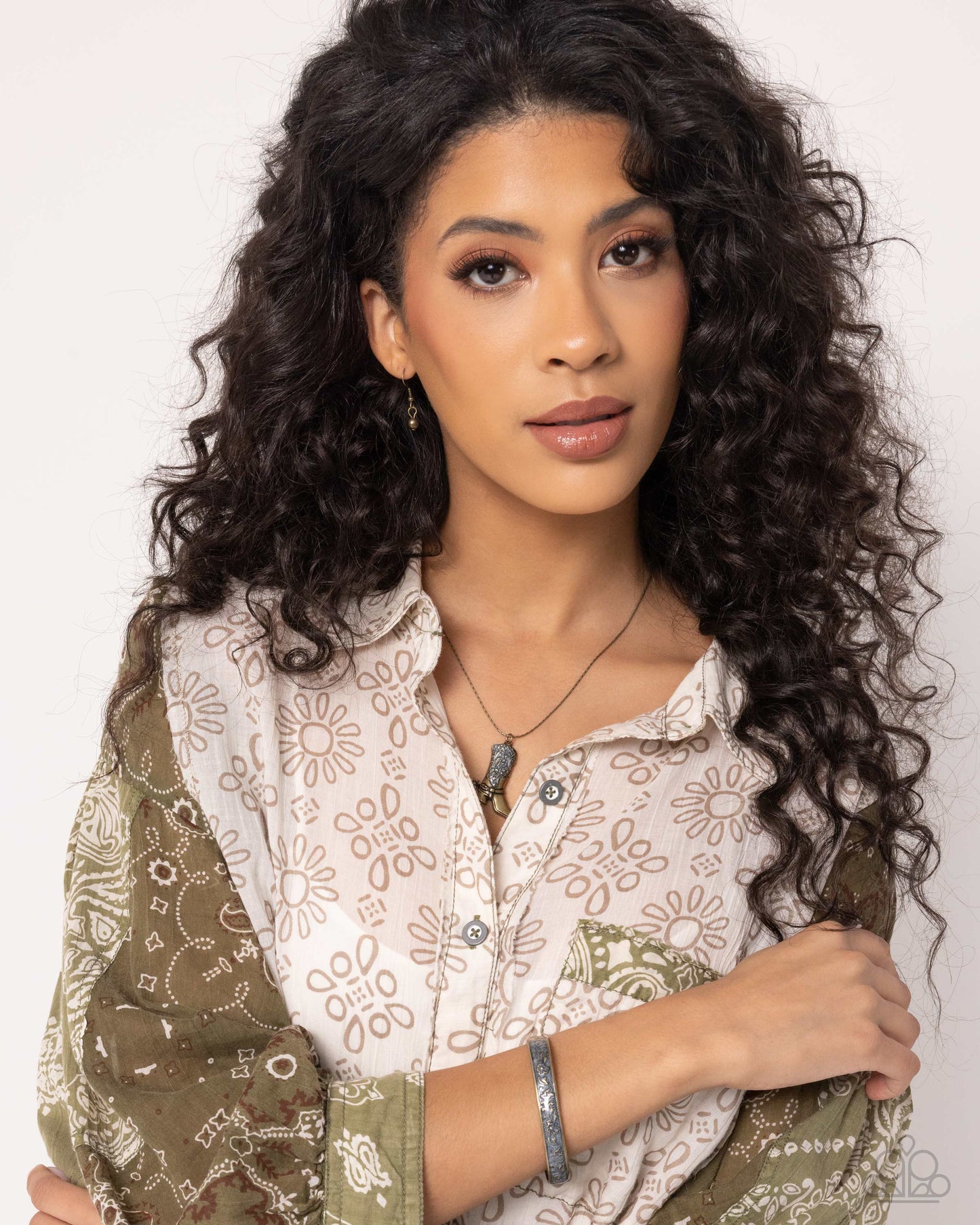 Paparazzi - Cowboy Confidence - Brass Necklaces #2373