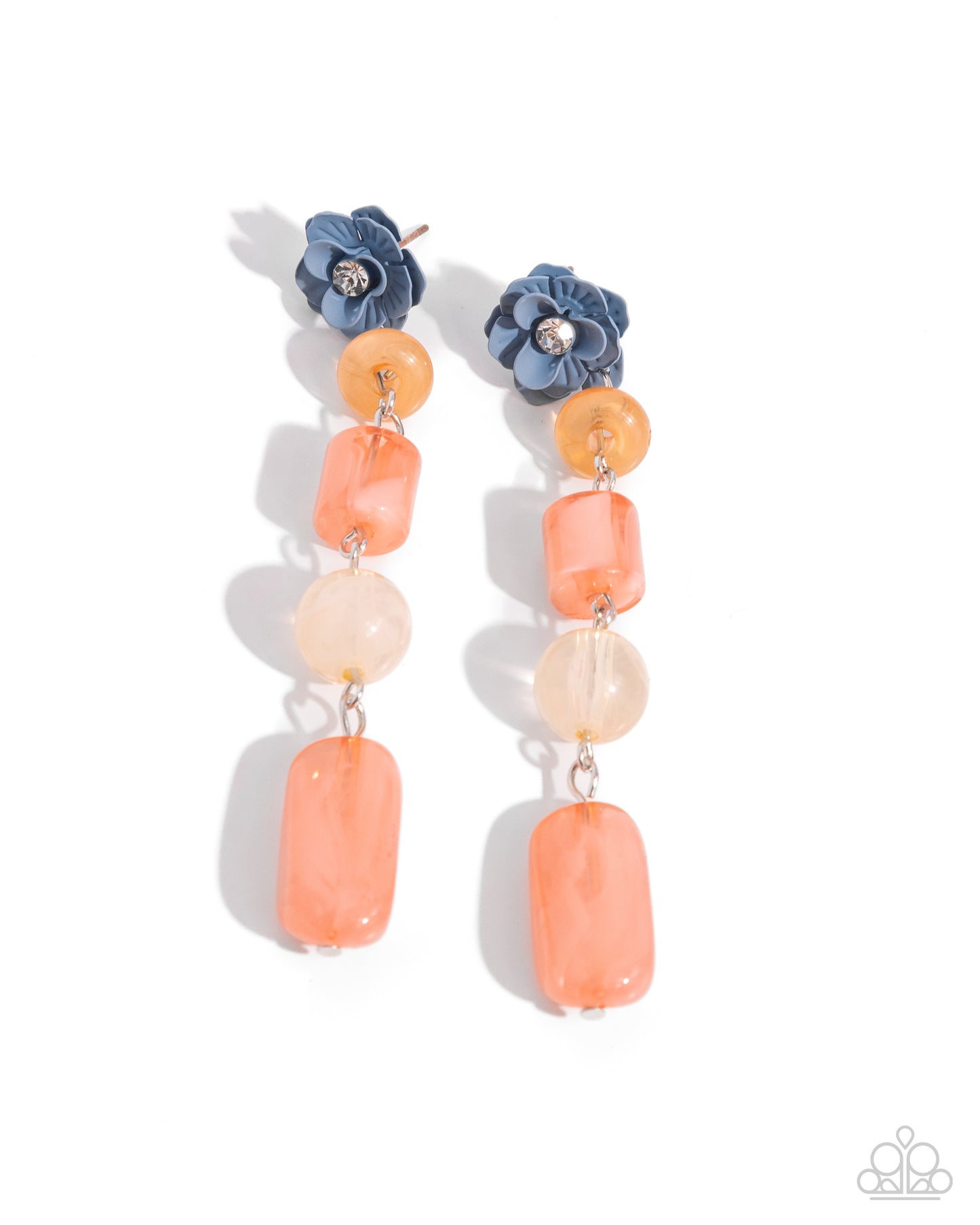 Paparazzi - Meditative Magic - Orange Earrings #2288