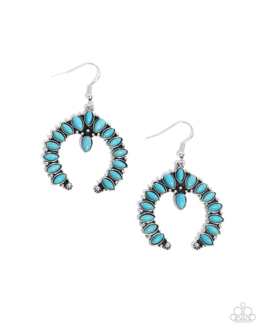 Paparazzi - Universal Utopia - Blue Earrings #2486