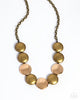 Paparazzi - Engraved Energy - Brass Necklace #2376