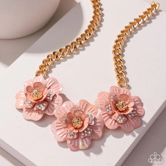 Paparazzi - Gala Genre - Pink Necklace #0138