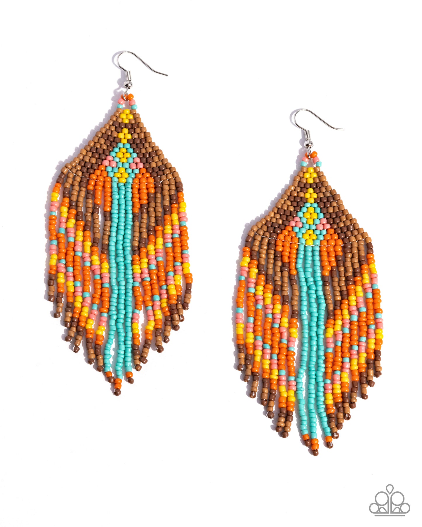 Paparazzi - Paramount Pattern - Multi Earrings #1753