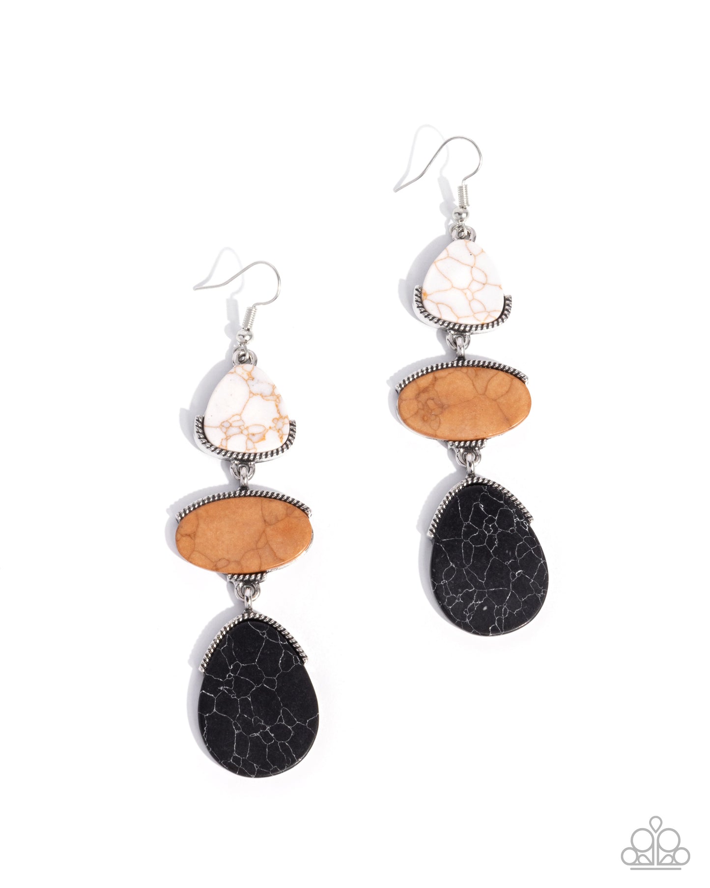 Paparazzi - Sense of RUMOR - Multi Earrings #2477