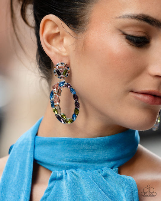 Paparazzi - Eclectic Elevation - Multi Earrings #2474