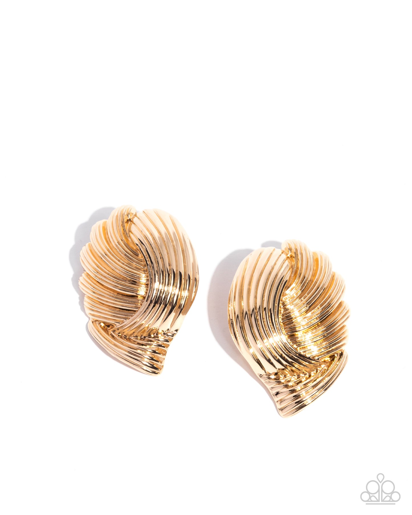 Paparazzi - Carnivale Confidence - Gold Earrings #2038