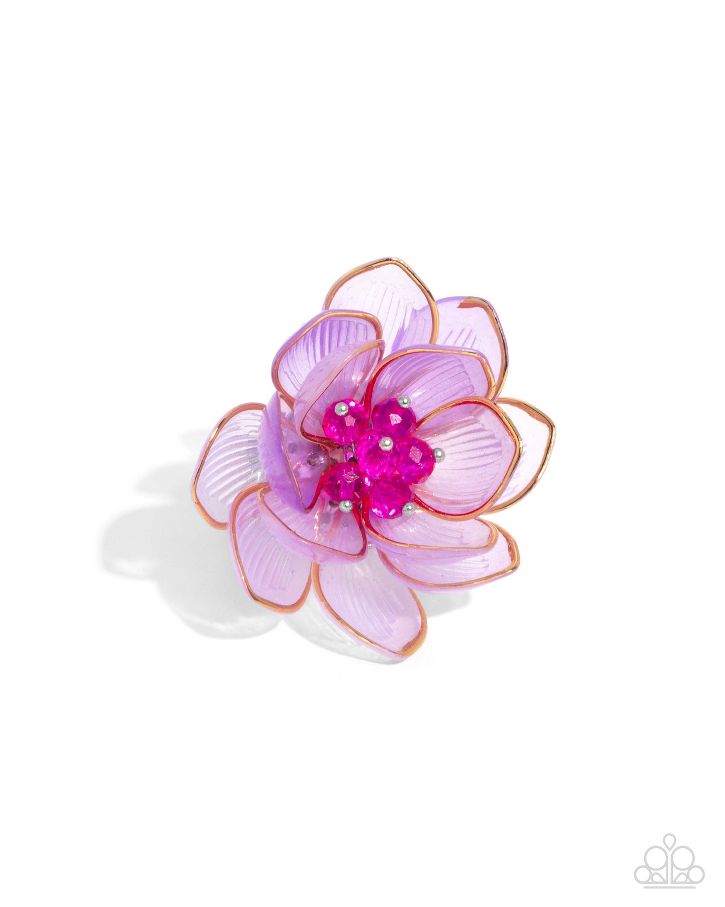 Paparazzi - Blatant Bloom - Purple Rings #R147