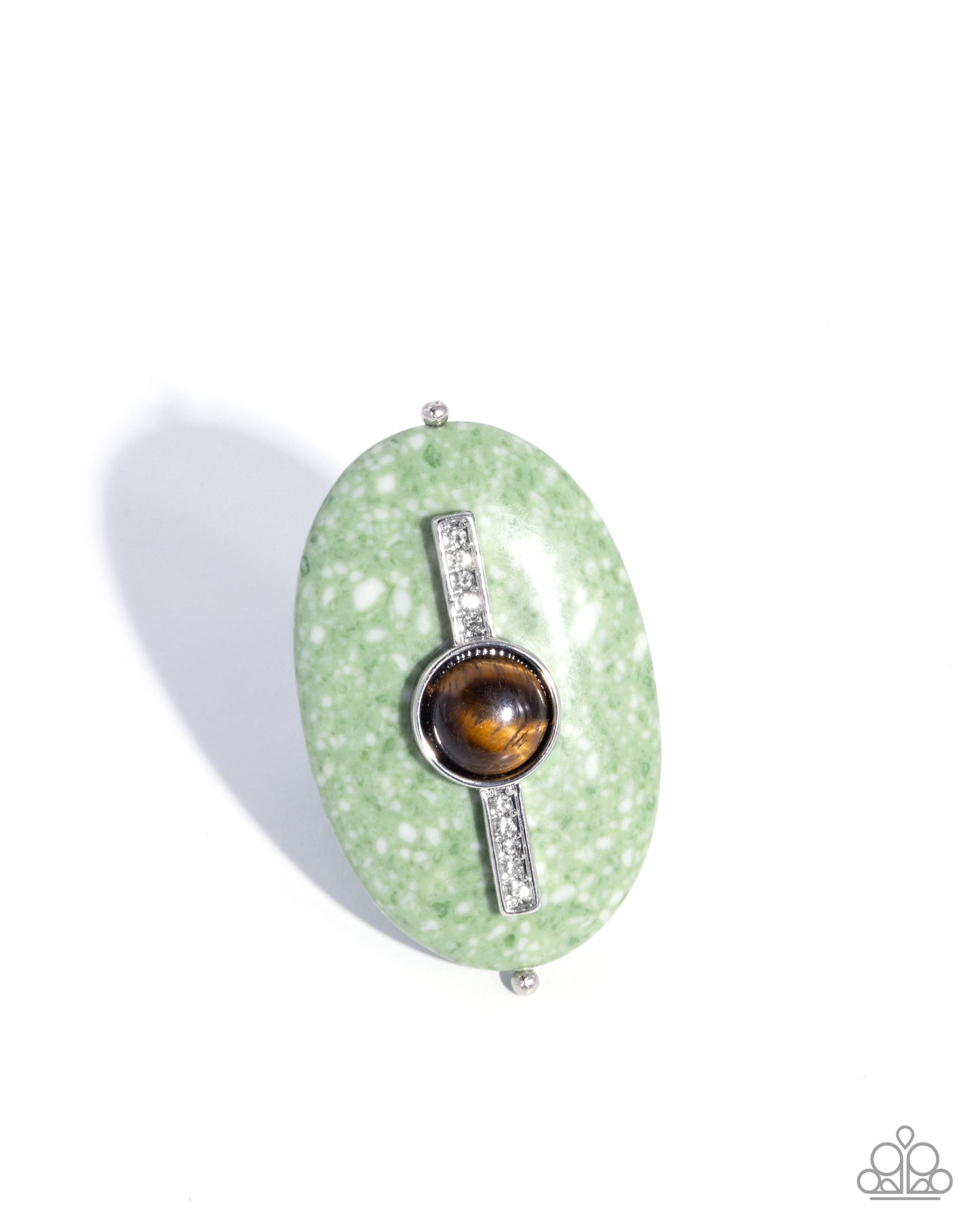 Paparazzi - Serene Spirit - Green Ring