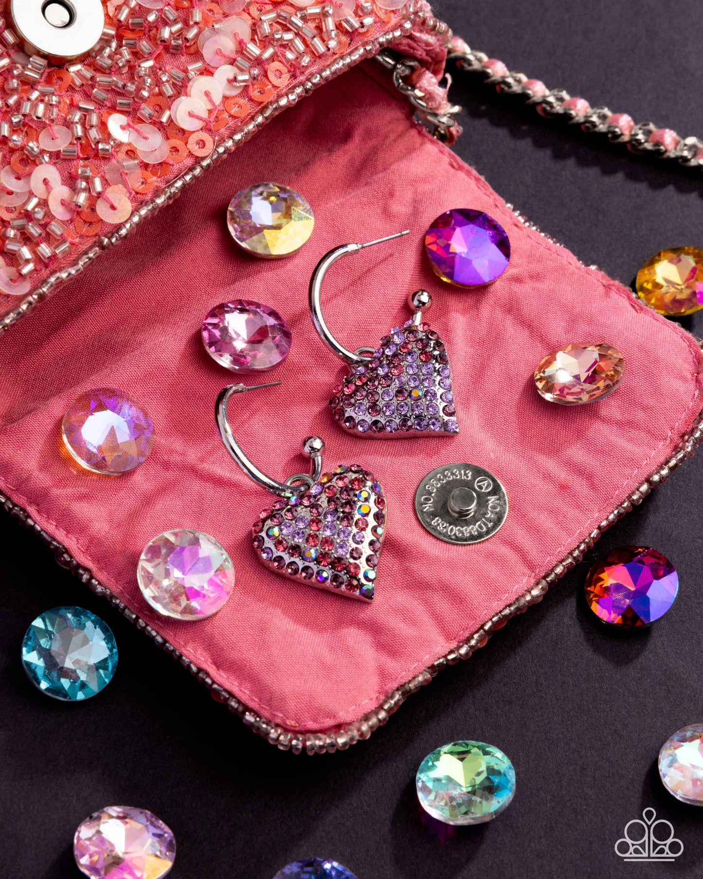 Paparazzi - Heartfelt Hypnosis - Purple Earrings #2482