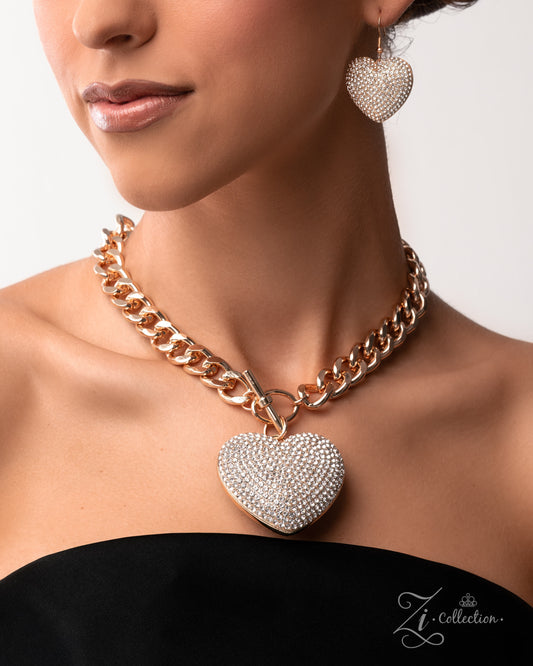 Paparazzi - Enamored Signature Z Collection Necklace #Z