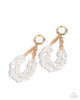 Paparazzi - Sunset State of Mind - Gold Earrings #0865