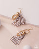 Paparazzi - Picnic Pizzazz - Brown Earrings #2488