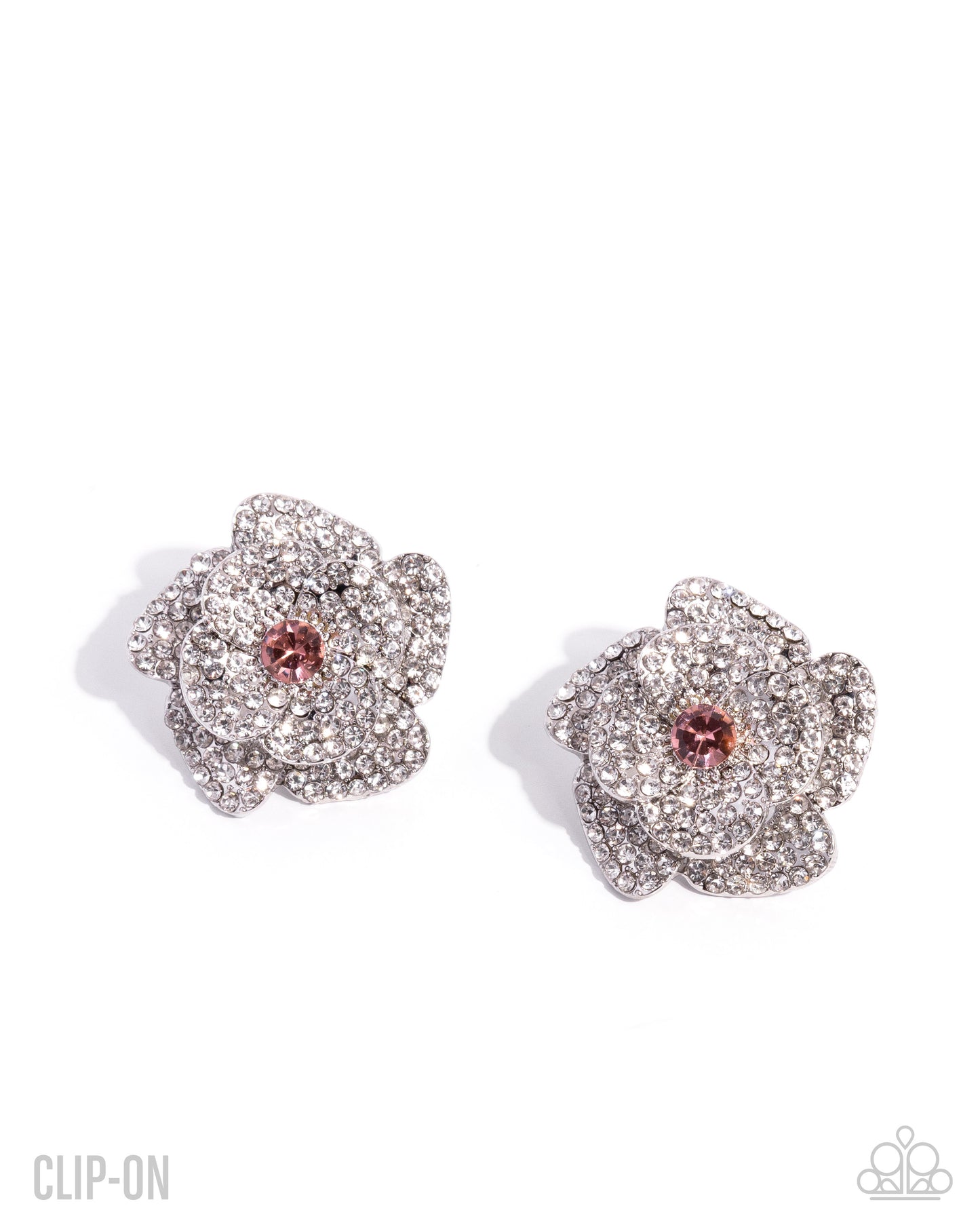 Paparazzi - Shimmery Surety - Pink Earrings