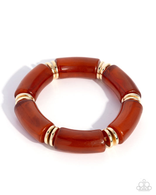 Paparazzi - Photo Ready - Orange Bracelets #0568