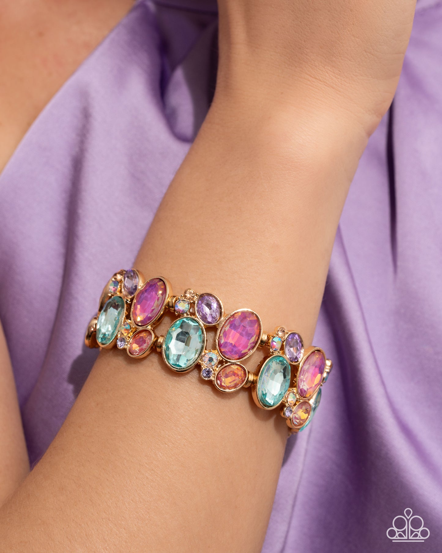 Paparazzi - Oval Overture - Multi Bracelets #1249
