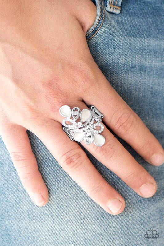 Paparazzi - MOONBEAMING With Pride - White Ring