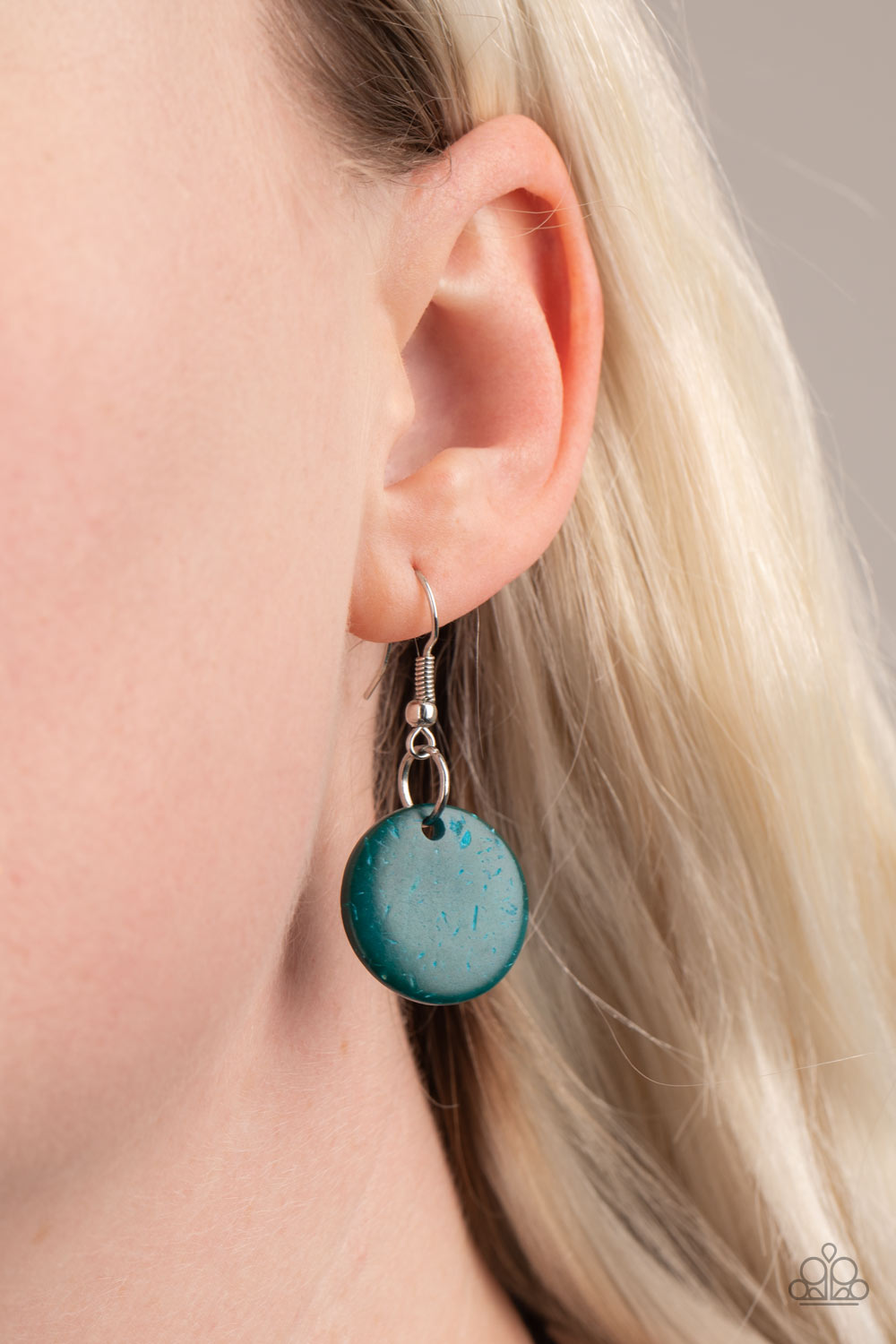 Paparazzi - Barbados Bopper - Blue Necklace #1497