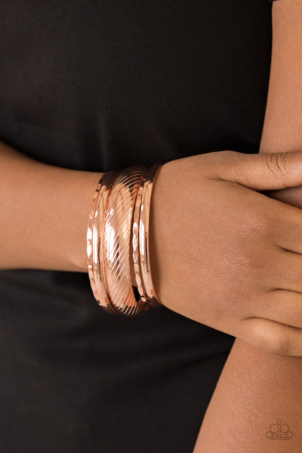 Paparazzi - Boss of Boho - Copper Bracelets #1024