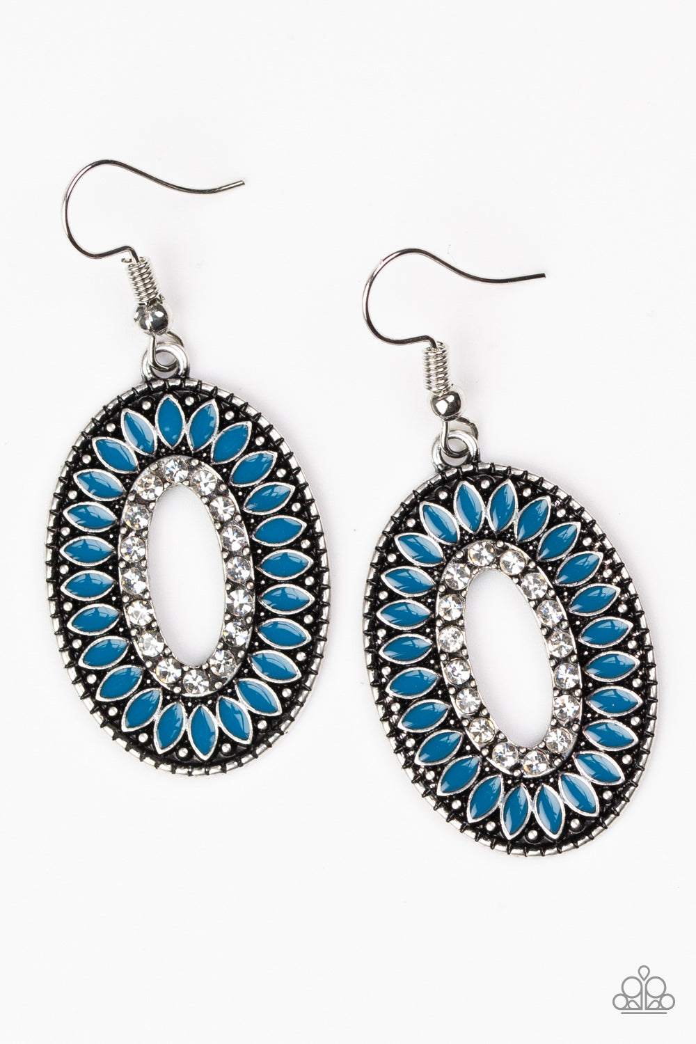 Paparazzi - Fishing For Fabulous - Blue Earrings O/D #037