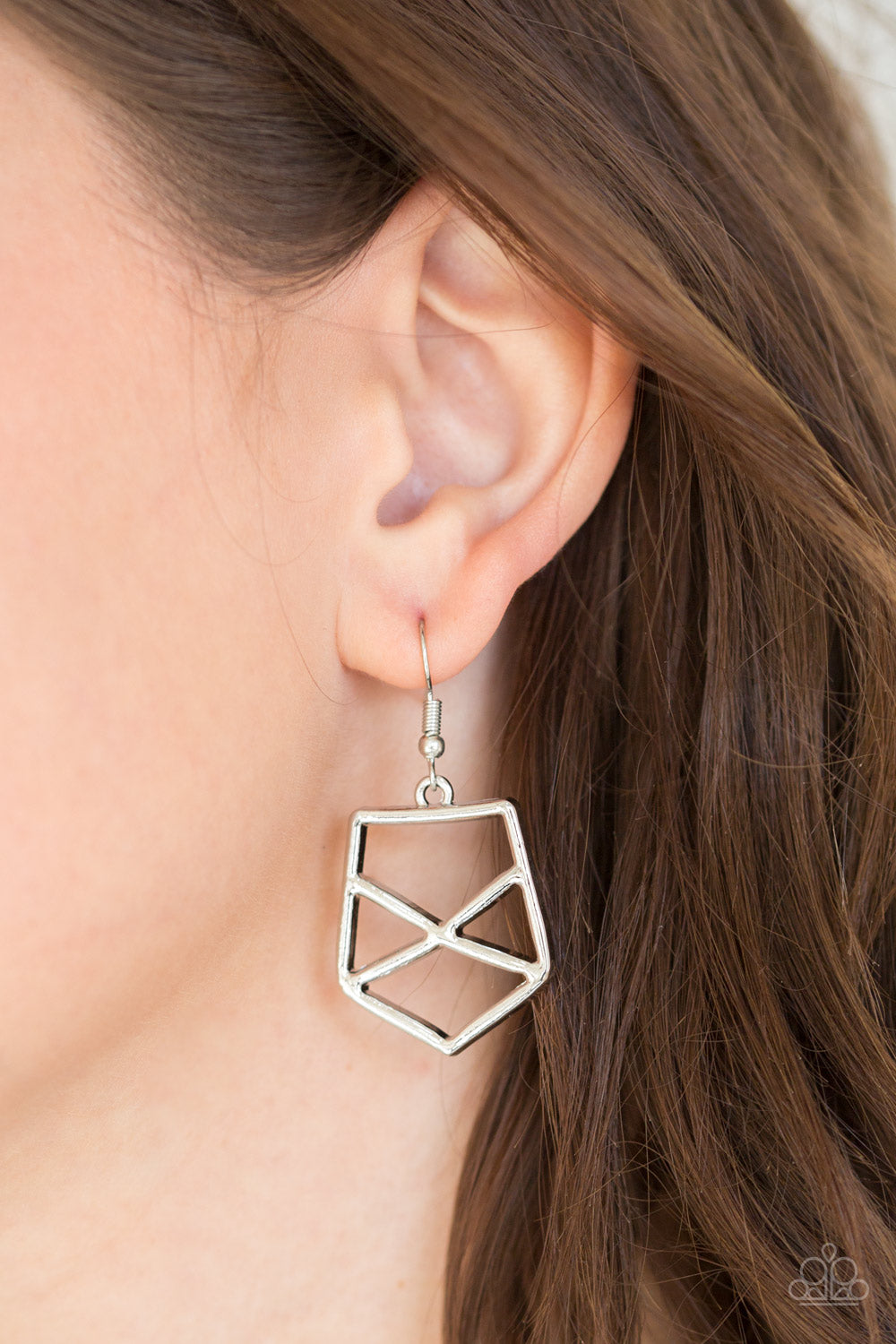 Paparazzi - World Shattering - Silver Necklace #1520