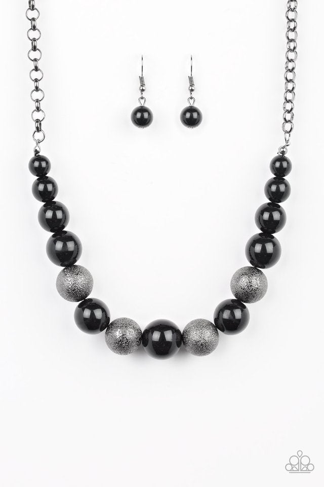 Paparazzi - Color Me CEO - Black Necklace #0492