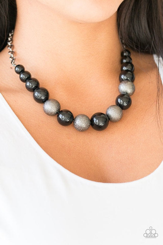 Paparazzi - Color Me CEO - Black Necklace #0492
