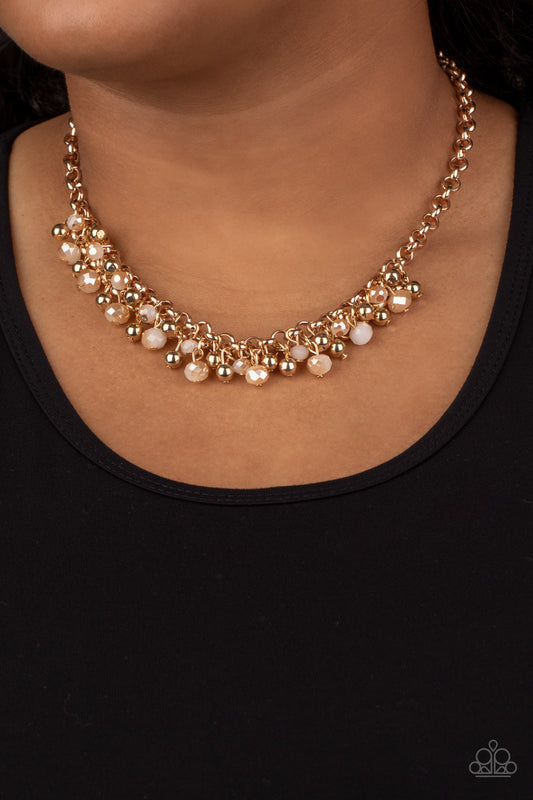 Paparazzi - Trust Fund Baby - Gold Necklaces #1438