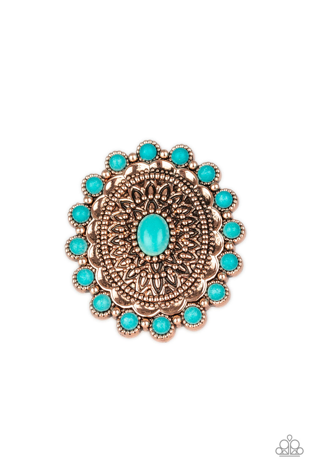 Paparazzi - Mesa Mandala - Copper Rings #R018