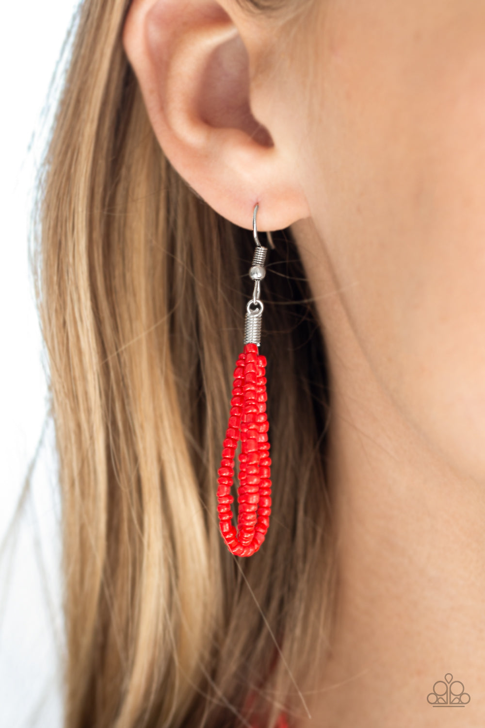 Paparazzi - Totally Tonga - Red Necklaces #1372