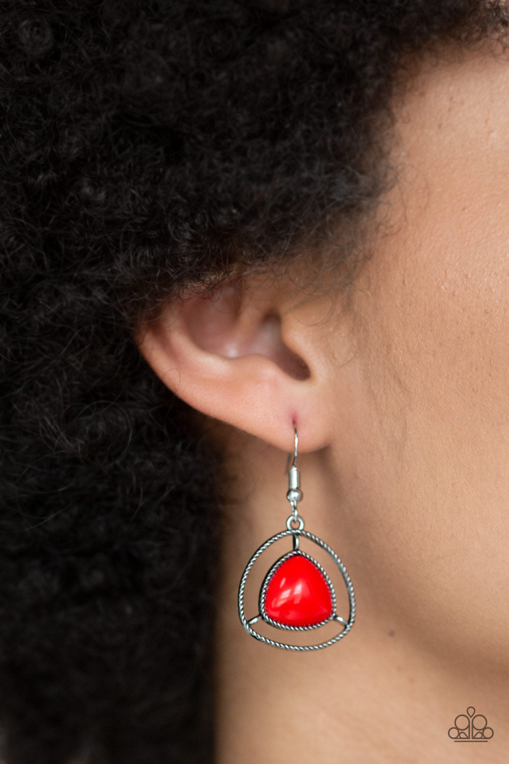 Paparazzi - Make A Point - Red Necklace #0223