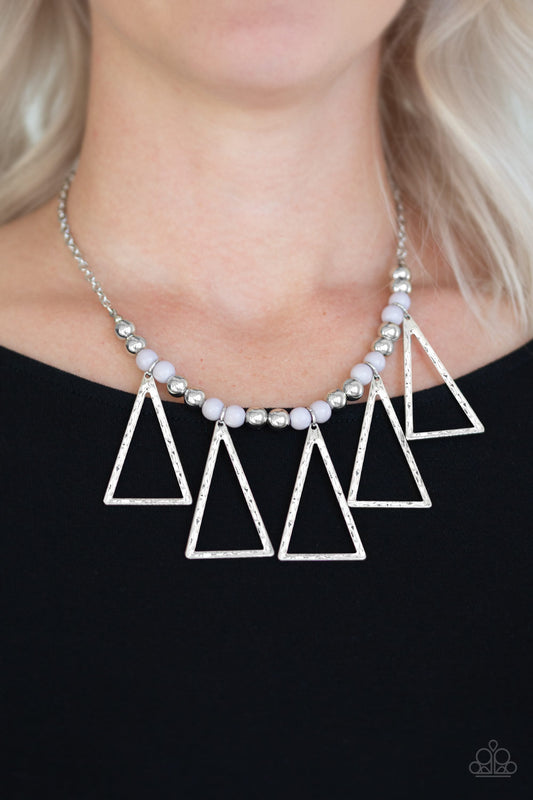 Paparazzi - Terra Nouveau - Silver Necklaces #0107
