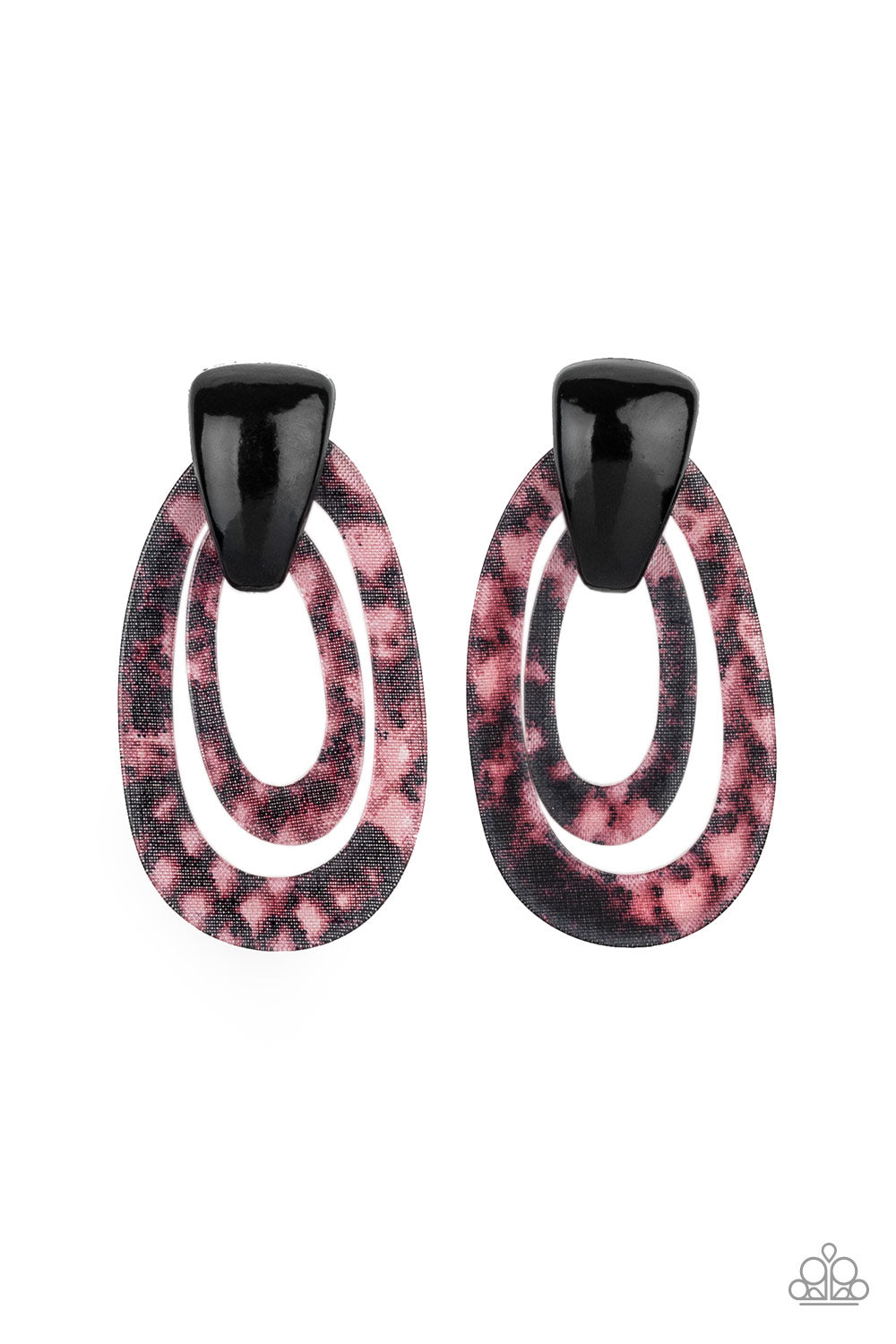Paparazzi - The HAUTE Zone - Multi Earrings