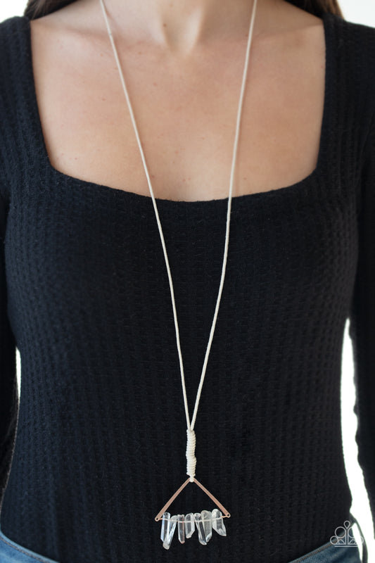 Paparazzi - Raw Talent - Rose Gold Necklaces #1399