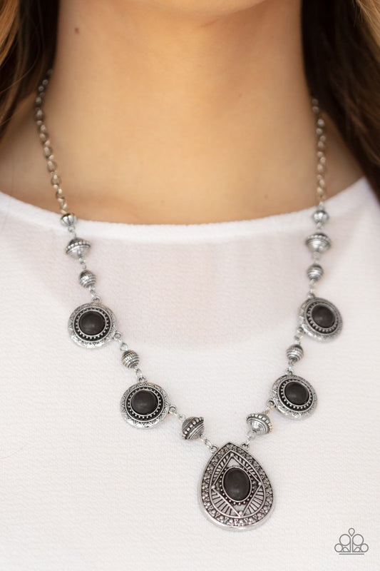 Paparazzi - Mayan Magic - Black Necklaces #0181