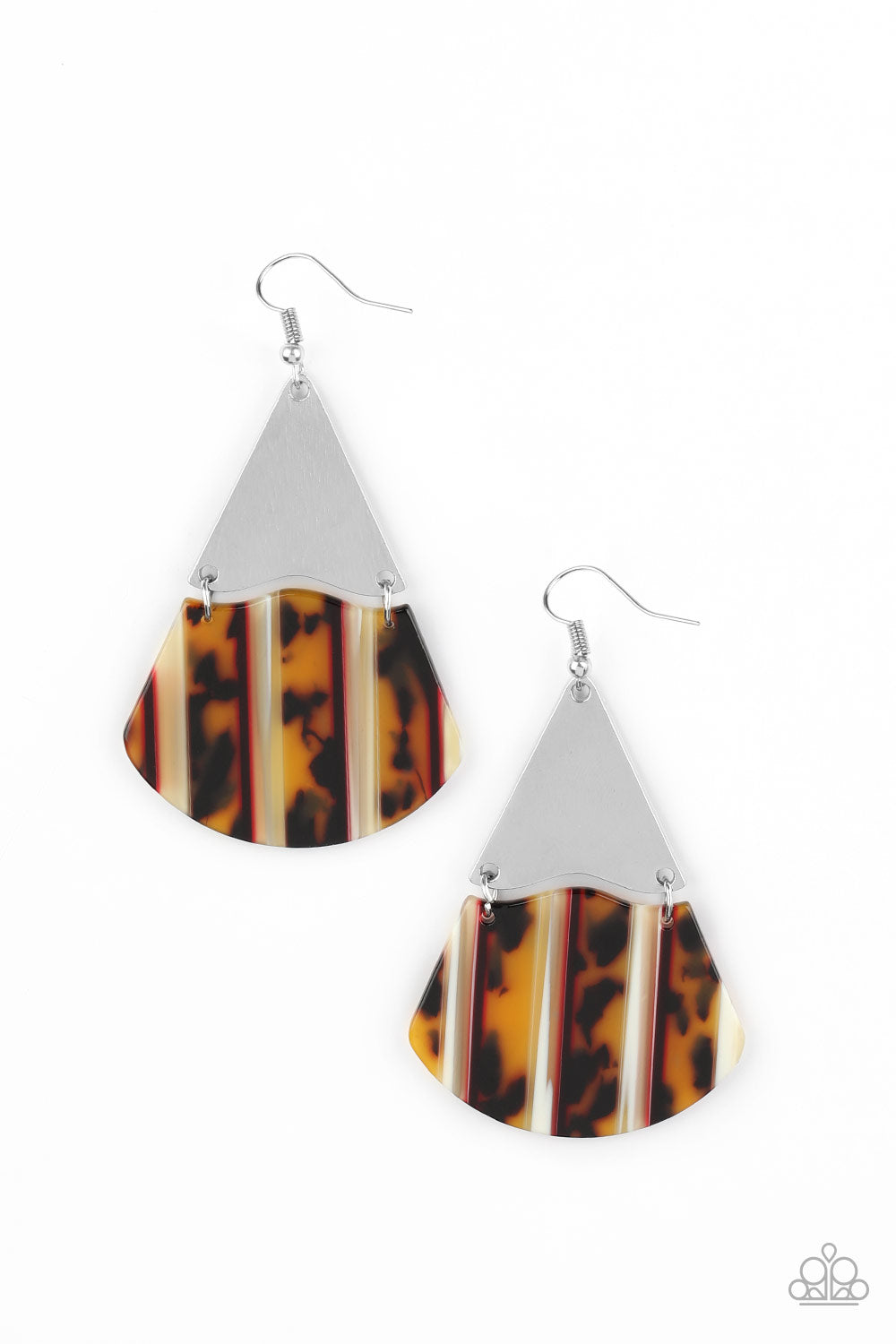 Paparazzi - Social Animal - Yellow Earrings O/D #016