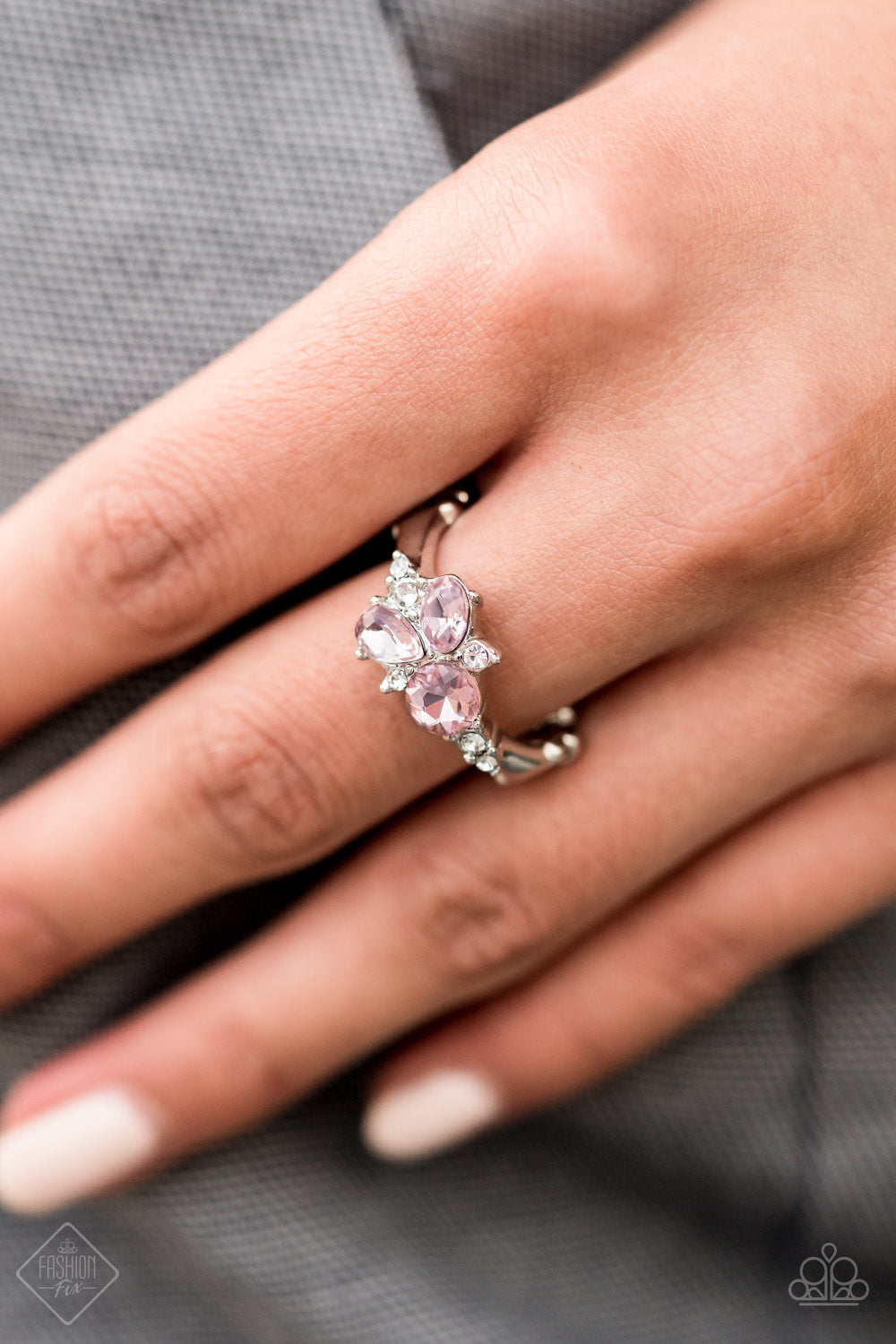 Paparazzi - Here You GLOW - Pink Rings #R033