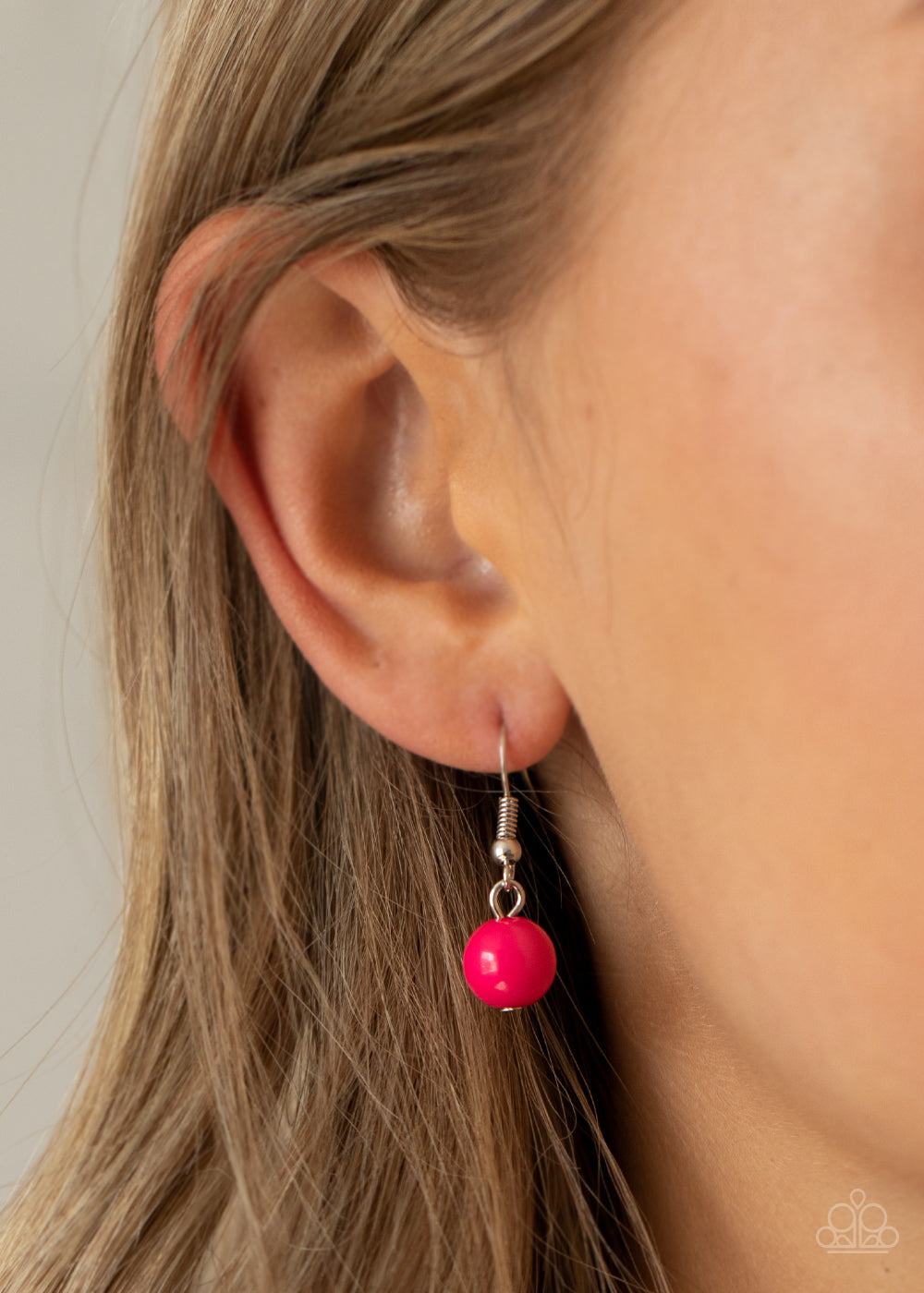 Paparazzi Accessories - Layer After Layer - Pink Necklace #0141