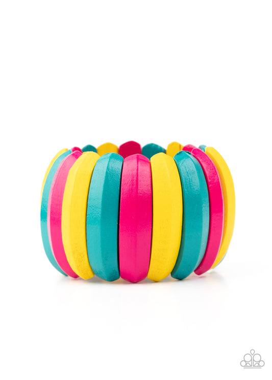 Paparazzi Accessories - Colorfully Congo - Multi Bracelet #1055