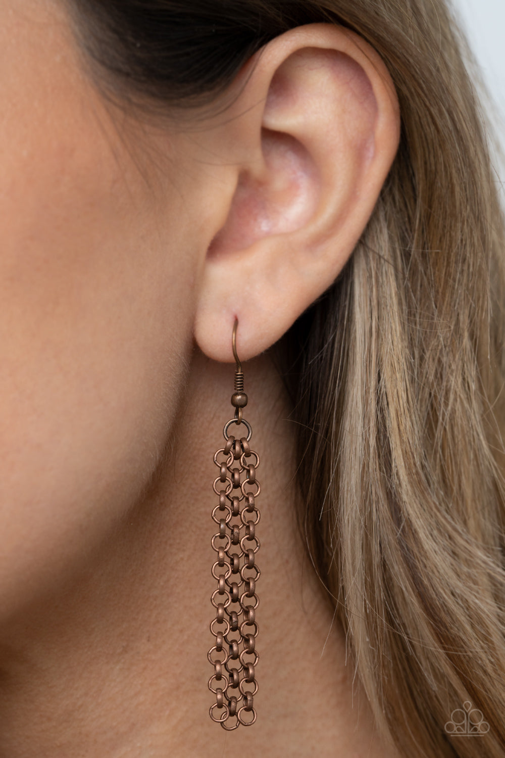 Paparazzi - Record-Breaking Radiance - Copper Necklaces #0243