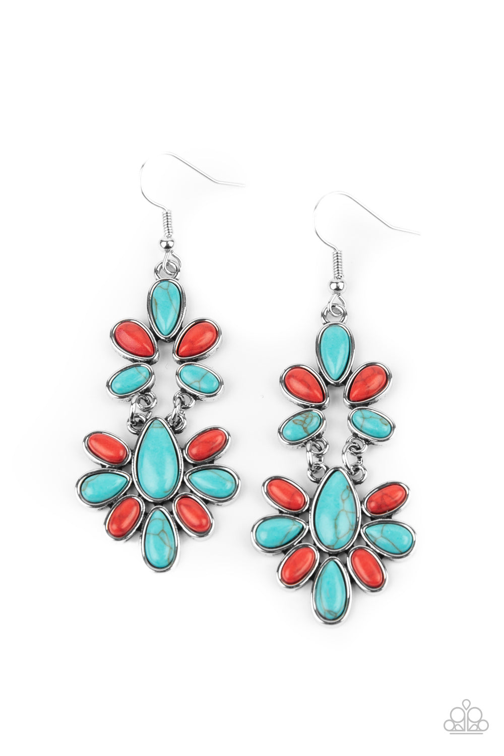 Paparazzi - Cactus Cruise - Multi Earrings #1853