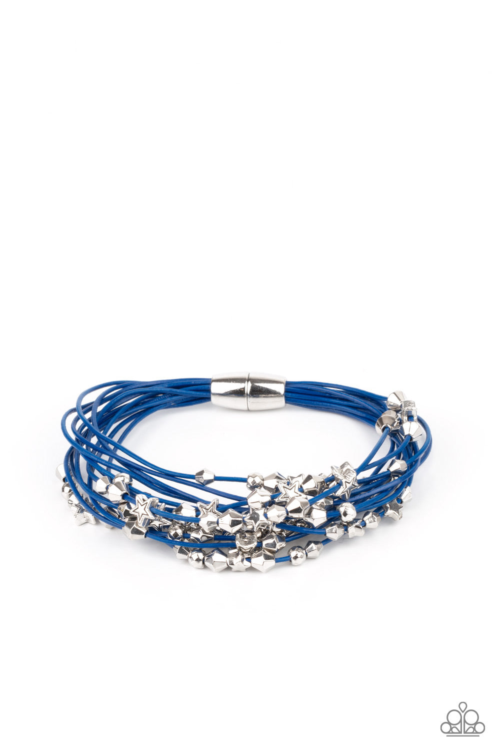 Paparazzi Accessories - Star-Studded Affair - Blue Bracelet #0982