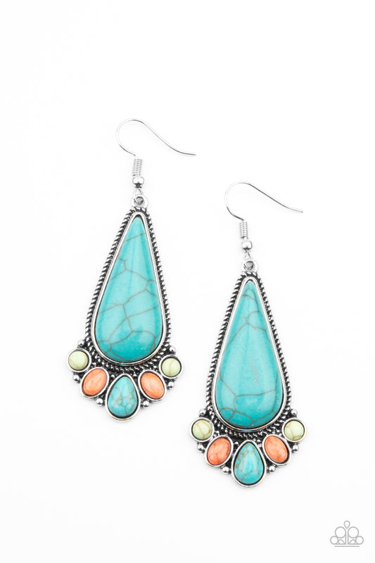 Paparazzi - Rural Recluse - Multi Earrings #1859