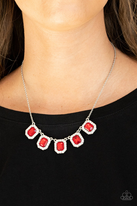 Paparazzi - Next Level Luster - Red Necklaces #0280