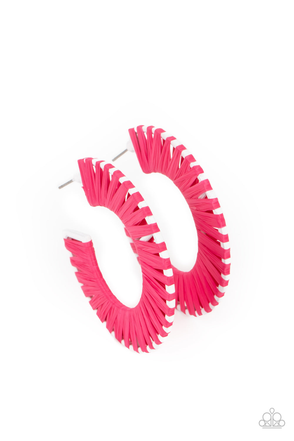 Paparazzi - Everybody Conga! - Pink Earrings #0605