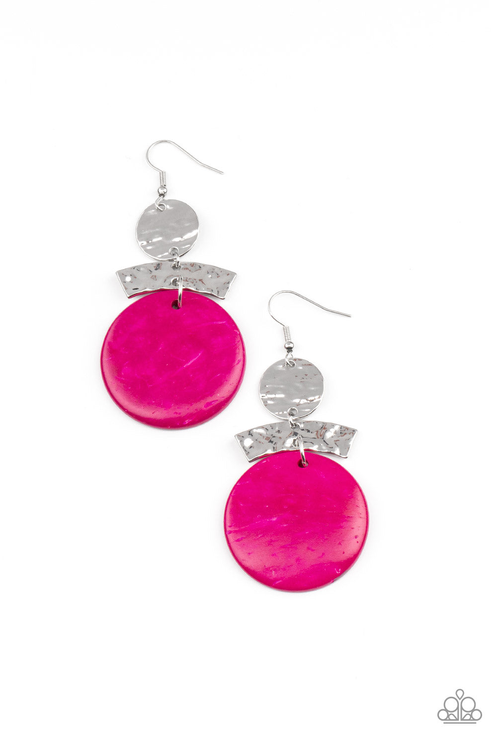 Paparazzi - Diva Of My Domain - Pink Earrings #0796