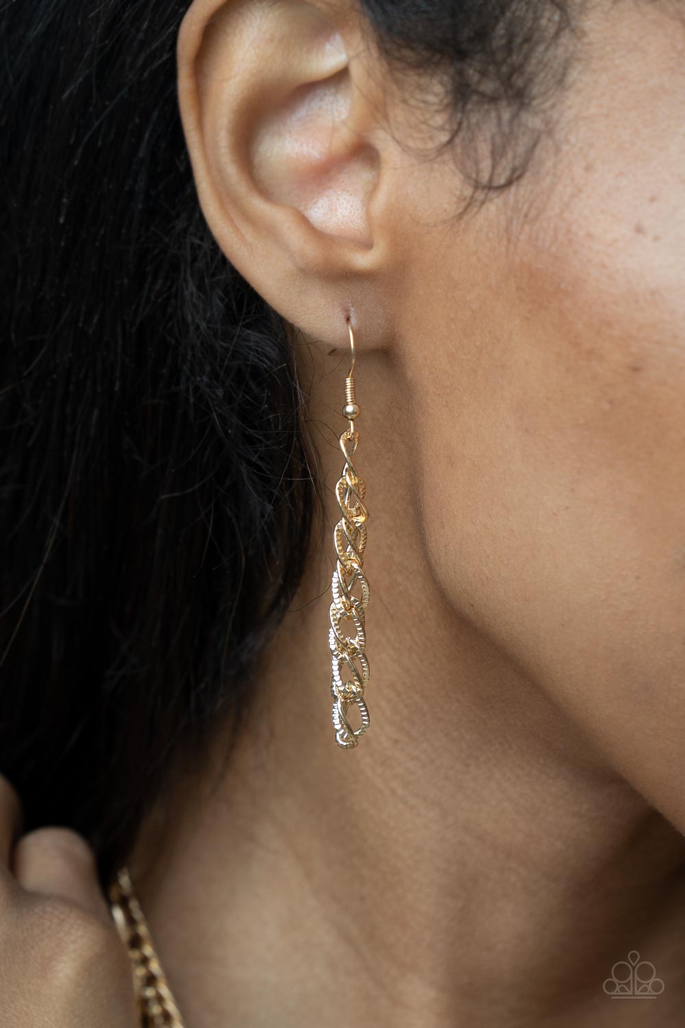 Paparazzi Accessories - Chain of Champions - Gold Necklace #0038