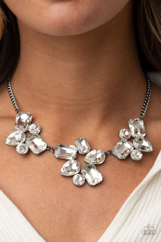 Paparazzi Accessories - Galactic Goddess - Black Necklace #0309